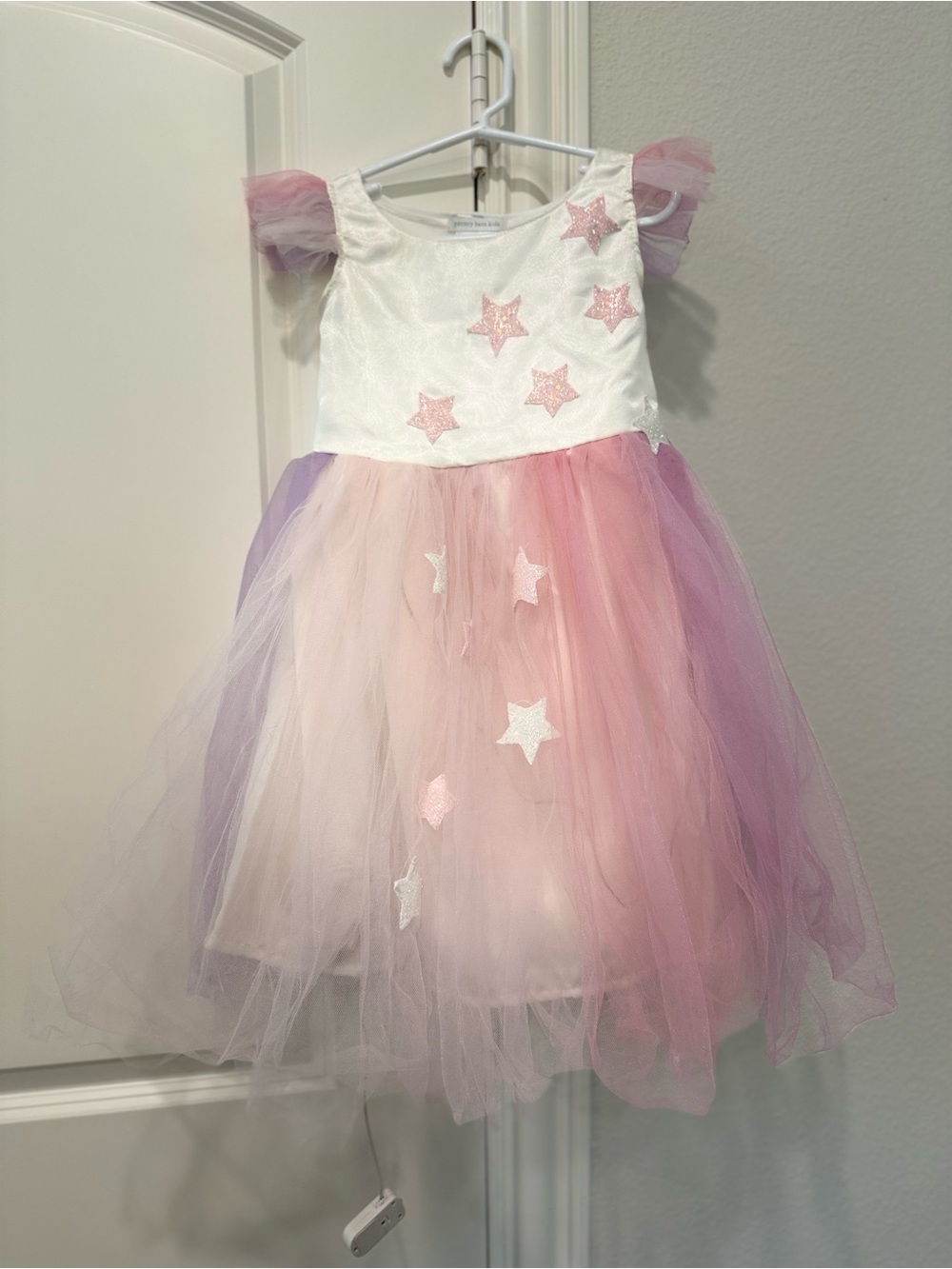 Pottery Barn Kids Pink Light Up Unicorn Tutu Dress Costume 4T
